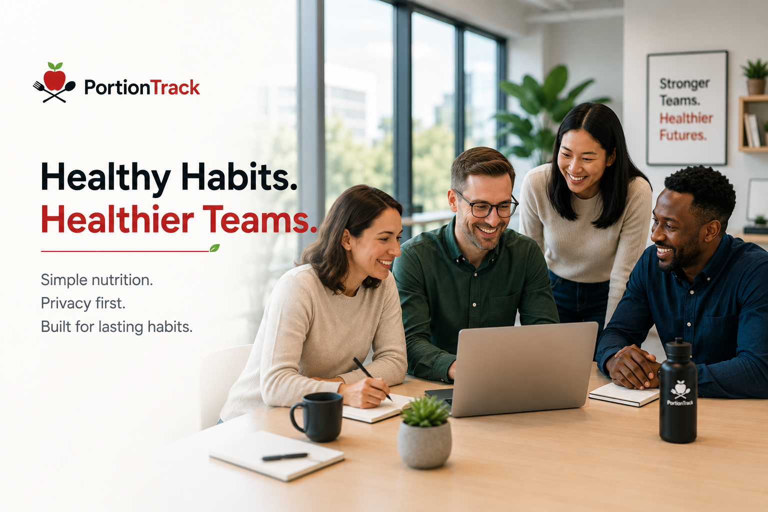 Corporate wellness with Portion Track